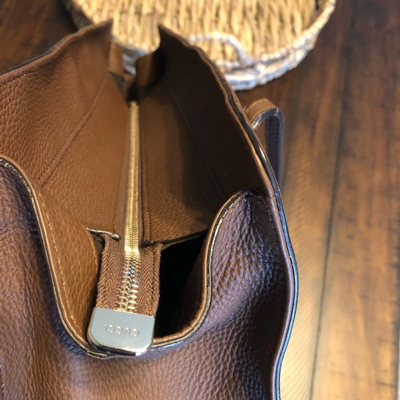 Gucci large tote bag. Brown leather. Authentic! - Picture 10 of 10